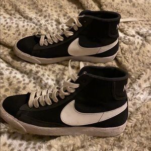 Nike mesh high tops
